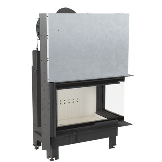 Каминная топка стальная MBO/P/BS/G/SG (гнутое стекло) (15 кВт)