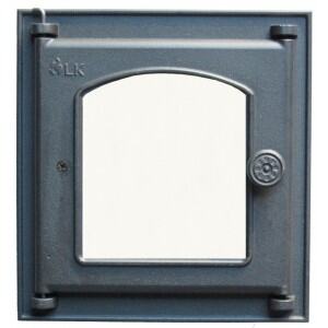 361 LK Дверца топочная со стеклом (250х280)