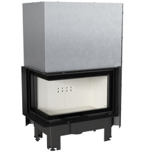 Каминная топка стальная MBM/L/BS/G/SG (гнутое стекло слева) (10 кВт)