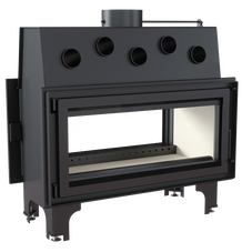 Каминная топка стальная MILA/T (тунель) (16 кВт)