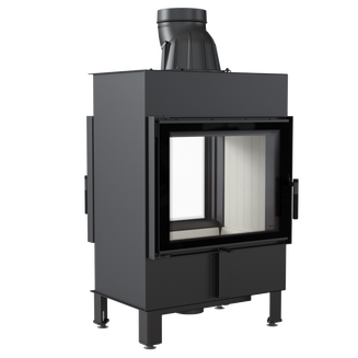 Каминная топка стальная LUCY/12/T (тонель) (12 кВт)