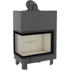 Каминная топка стальная MBA/L/BS/SG (гнутое стекло) (17 кВт)