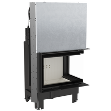 Каминная топка стальная MBZ/P/BS/G/SG (гнутое стекло) (13 кВт)