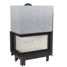 Каминная топка стальная MBO/L/BS/G/SG (гнутое стекло) (15 кВт)