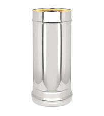 Сэндвич-труба Нерж+Нерж (AISI 430/0,8мм) д.150х220, L-1м