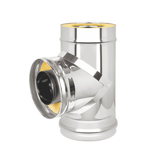 Сэндвич-тройник Нерж+Нерж (AISI 430/0,5мм) д.150х220