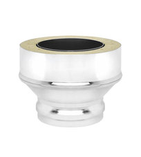 Переход на сэндвич нерж. (AISI 430/0,8мм) д.115х200 (ММ)