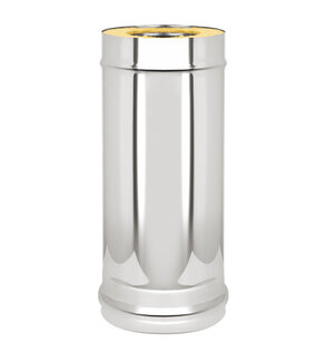 Сэндвич-труба Нерж+Нерж (AISI 430/0,5мм) д.115х180, L-0,5м