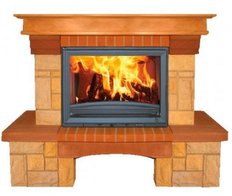 Каминная облицовка PRINCESSA (песчаник, пристенная)