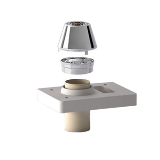 Верхний комплект с вент. (обмуровка) д.16 UNI