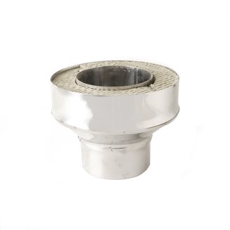 Переход на сэндвич нерж. (AISI 430/0,8мм) д.180х250 (ПМ)