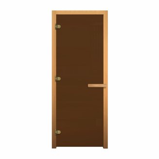 ДС Бронза Матовая 1800х800мм (8мм, 3 петли 716 GB) (Магнит) (ОСИНА)