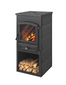 Камин ЭТНА (БКД) с плитой \"Антрацит\" ? 115мм
