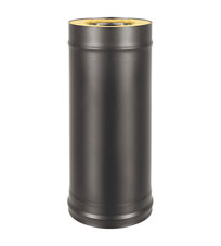 Сэндвич-труба BLACK (AISI 430/0,8мм) д.200х300, L-0,5м