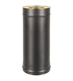 Сэндвич-труба BLACK (AISI 430/0,8мм) д.150х250, L-1м