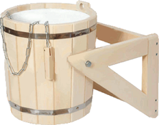 Обливное устройство 15л. Липа с пласт. вст. (ОП-15)