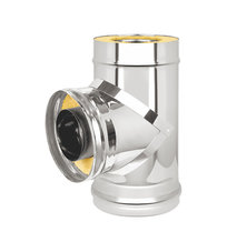 Сэндвич-тройник Оц+Нерж (AISI 430/0,5мм) д.120х180