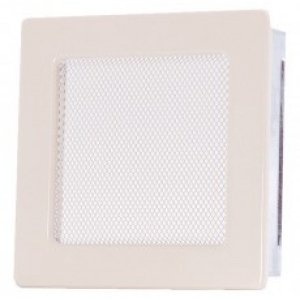 Решетка Кремовая с задвижкой (17*17) 17KX (Wentor)