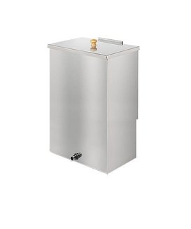 Бак нерж. навесной 40л (AISI 439) для печи Сенсация 22 «АКВА»