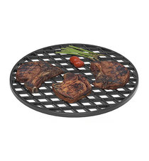 Решетка чугунная круглая "СТЕЙК" ? 450мм