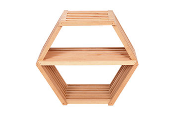 Полка шестигранная малая (Ольха), арт. ПШ-Мал