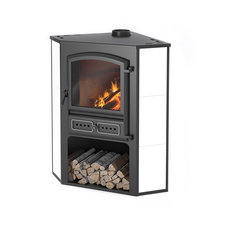 Камин ЭТНА (БКД) угловой "Бежевый" ? 115мм