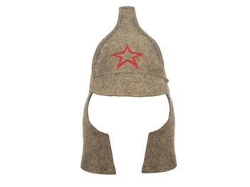 Шапка "БУДЕНОВКА " 7 деталей с вышивкой (арт.3019)