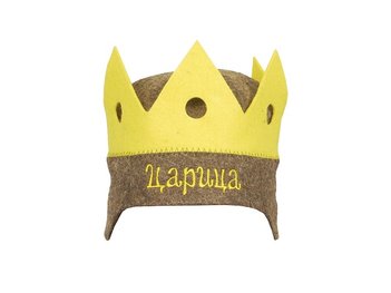 Шапка "КОРОНА ЦАРИЦЫ" цветной войлок (арт.3154)