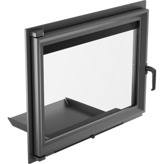 Дверца в сборе DRZWI/ZUZIA (рама+дверка+ручка+зольник)