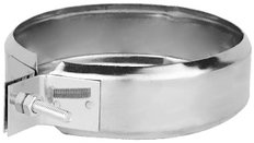 Хомут нерж. (AISI 430/0,5мм) с замком д.250
