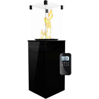 Газовый обогреватель Kratki (уличный) PATIO/MINI/G31/37MBAR/CZ - сталь, с пультом ДУ (8,2 кВт)