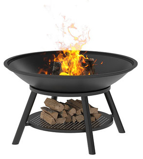 Чугунная Костровая чаша Fantastic диам. 1000 Престиж (чаша + подставка престиж +крышка)