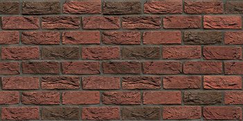 Плита ФАСПАН Красно-коричневый №1003 Горизонталь (1200х600х8мм)