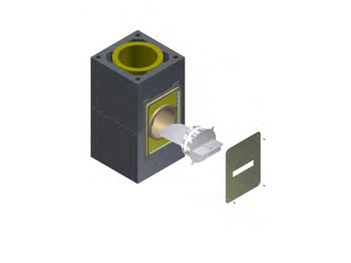 Комплект шибера 0,66 пм д.14 UNI