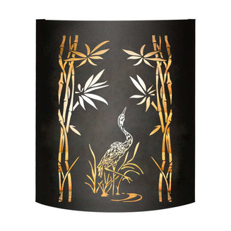 Абажур BLACK (AISI 430) тип 8 \"Цапля\"