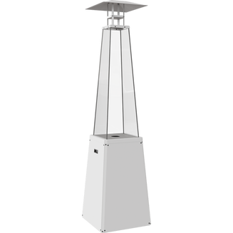 Газовый обогреватель UMBRELLA (уличный) без стоек, белый