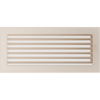 Решетка Кремовая с задвижкой (17*37) 37KX