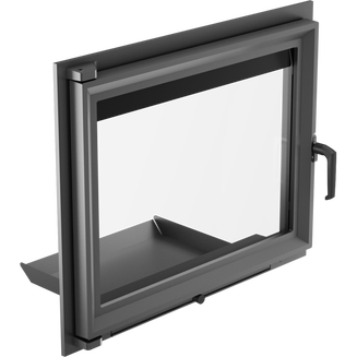 Дверца в сборе DRZWI/MAJA (рама+дверка+ручка+зольник)