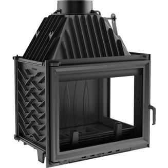 Каминная топка Zuzia/P (стекло справа) (16 кВт)