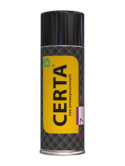 ЛАК универсальный "7 степеней защиты" (до 300°С; 0,8кг) CERTA