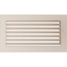 Решетка Кремовая с задвижкой (17*30) 30KX