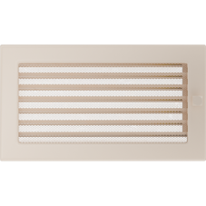 Решетка Кремовая с задвижкой (17*30) 30KX