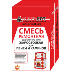 Смесь ремонтная "Терракот" жаростойкая, 3 кг