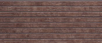 Фиброцементная панель NICHIHA Камень (Темно-корич.) WFX442 (3030*455*14мм)