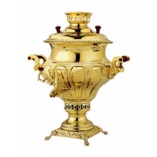 САМОВАР (С.10/3) угольный 6,5л (Латунь)