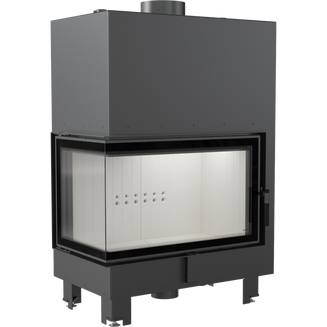 Каминная топка стальная MBO/PW/15/L/BS/W