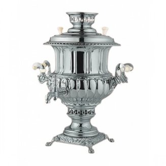 САМОВАР (С.2004/1) угольный 6л (Никель)