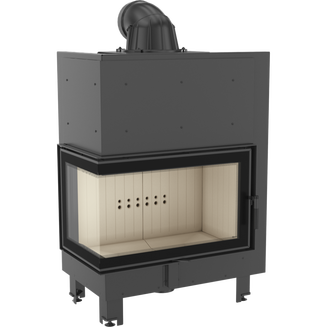 Каминная топка стальная MBO/L/BS (15 кВт)