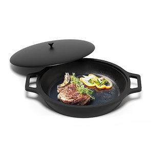 Сковорода чугунная Везувий 6л ? 380мм