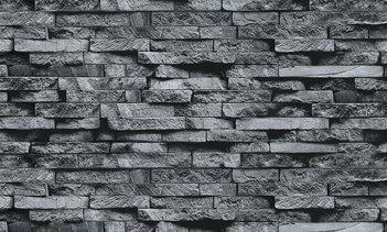 Плита ФАСПАН Серый камень №1008 Горизонталь (1200х800х8мм)